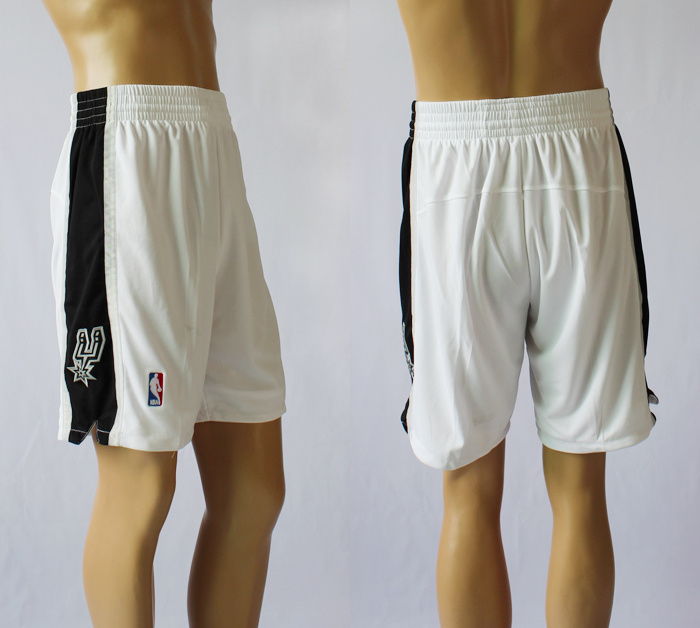  NBA San Antonio Spurs New Revolution 30 White Shorts
